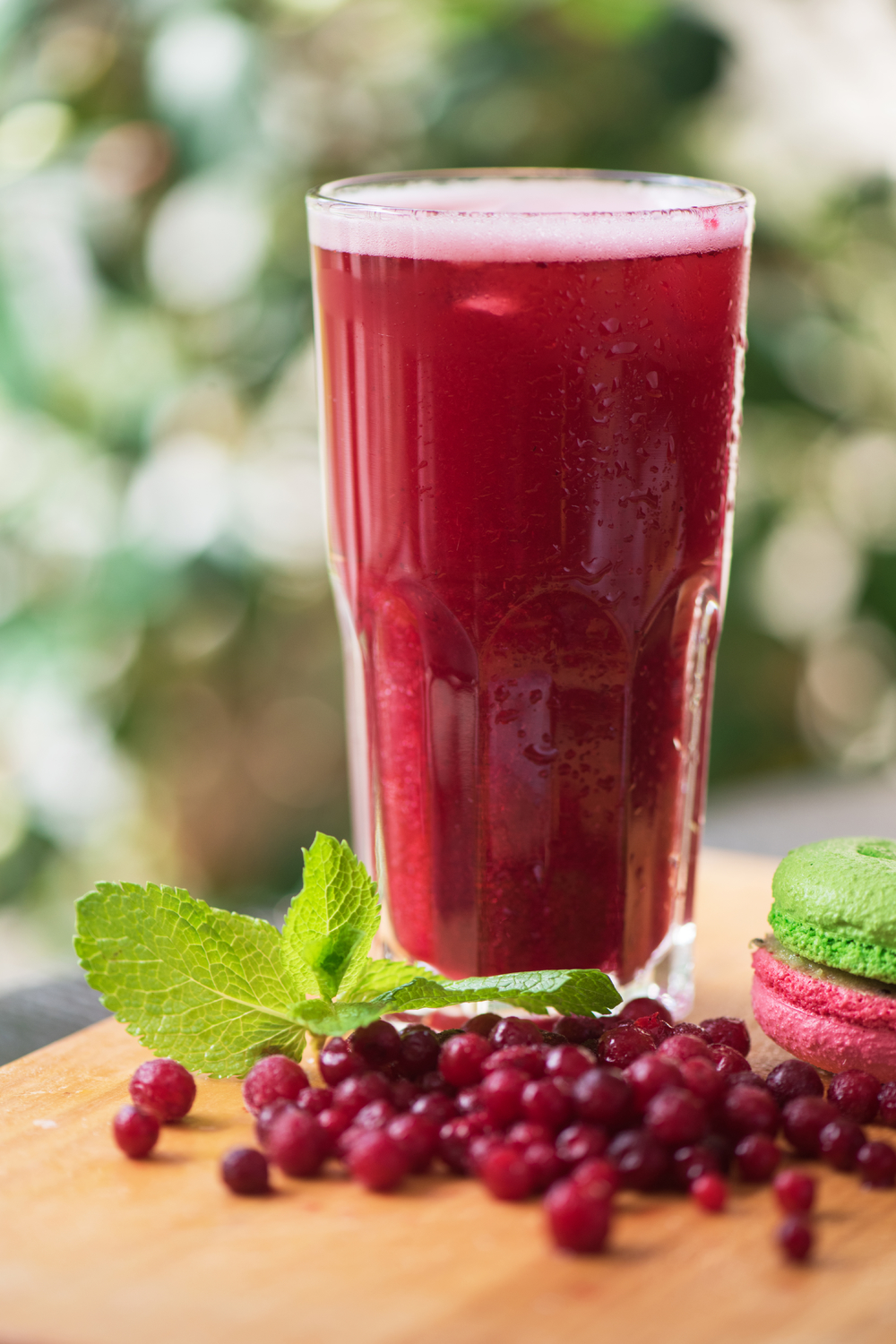 蔓越莓果汁饮料 无酒精的健康选择